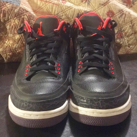 Air Jordan Retro 3 Crimson - Picture 6 of 7
